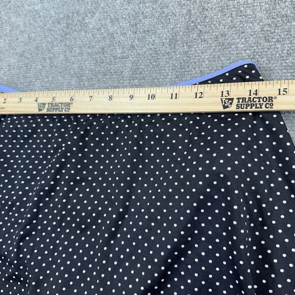 Miraclesuit 3-piece Polka Dot Tankini Swimsuit Set Size 10 Skirted Bottom Bra - Picture 6 of 15